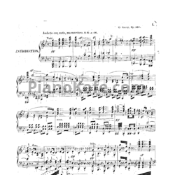 Ноты Карл Черни - Большие вариации бравуры на тему оперы "Фра Дьяволо", Op. 232 - предпросмотр