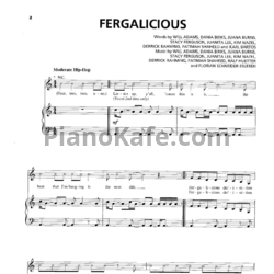 Ноты Fergie - The dutchess (Книга нот) - предпросмотр