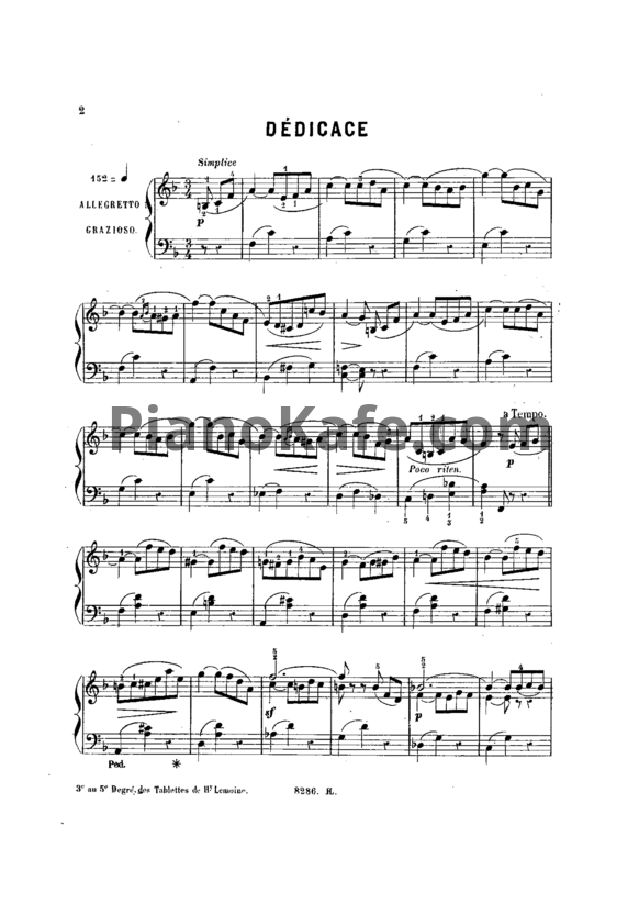Ноты Т. Лак - Маленькие романтические этюды (Соч. 41) - PianoKafe.com