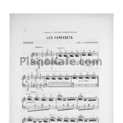 Ноты Л. Гоббартс - Гномы. Каприс для фортепиано - предпросмотр