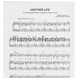 Ноты Jason Robert Brown - Another life (2)