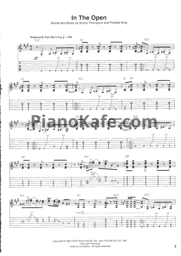 Ноты Stevie Ray Vaughan - In the beginning (Сборник) - PianoKafe.com