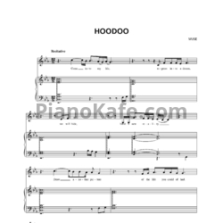 Ноты Muse - Hoodoo - предпросмотр