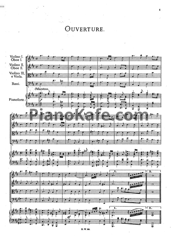 Ноты Георг Гендель - Оратория "Александр Балус" (HWV 65) - PianoKafe.com