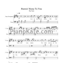 Ноты Grant Gustin - Running home to you (Версия 2) - предпросмотр