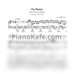 Ноты Jean-Francois Breau - Du plaisir