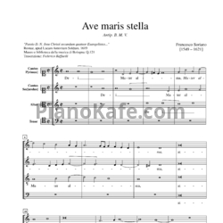 Ноты Ф. Сориано - Мотет "Ave Regina caelorum" - предпросмотр