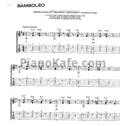 Ноты Gipsy Kings - Bamboleo