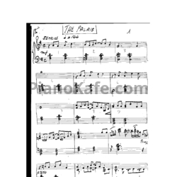 Ноты Rick Wakeman - The palais