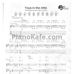 Ноты Aerosmith - Toys in the Attic (Книга нот) - предпросмотр