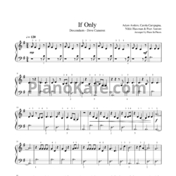 Ноты Dove Cameron - If only - предпросмотр