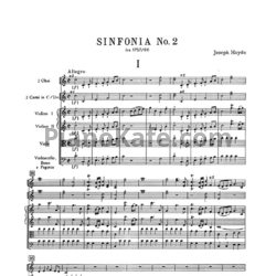 Ноты Йозеф Гайдн - Симфония №2 до мажор (Партитура) - предпросмотр