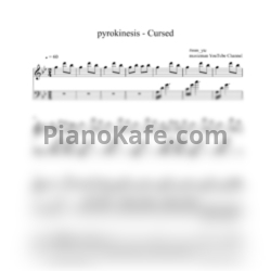 Ноты Pyrokinesis - Cursed - предпросмотр