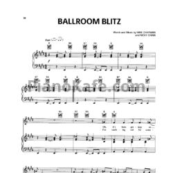 Ноты The Sweet - Ballroom blitz