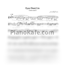 Ноты Tones and I - Eyes don't lie (Вокальная партия) - предпросмотр