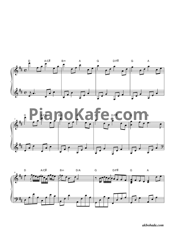 Ноты Robin Spielberg - An improvisation on the canon - PianoKafe.com