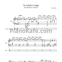 Ноты Harry Gregson-Williams - To Aslan's camp - предпросмотр