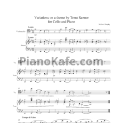 Ноты Nine Inch Nails - The frail variations - предпросмотр