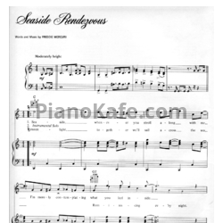 Ноты Queen - Seaside rendezvous - предпросмотр