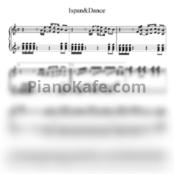 Ноты Кирилл Мальков - Ispan&Dance - предпросмотр