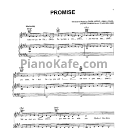 Ноты Ciara - Promise - предпросмотр