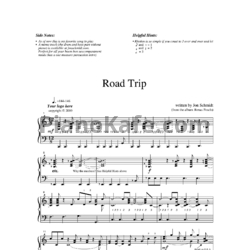 Ноты Jon Schmidt - Road Trip - предпросмотр