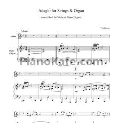 Ноты Lara Fabian - Adagio - предпросмотр