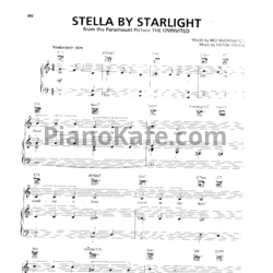 Ноты Ella Fitzgerald - Stella by starlight - предпросмотр
