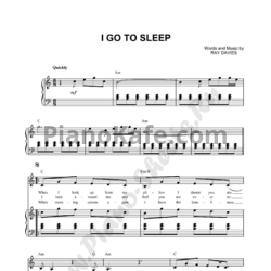 Ноты Алиса Голомысова - Я засыпаю