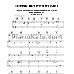 Ноты Irving Berlin - Steppin' out with my baby - предпросмотр