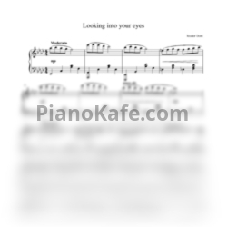 Ноты Teodor Doré - Looking into your eyes - предпросмотр