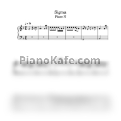 Ноты Sigma (Memes TikTok) - предпросмотр