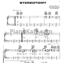 Ноты Alan Parsons Project - Stereotomy (Songbook)