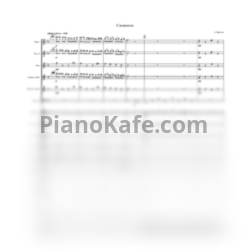 Ноты Александр Цфасман - Снежинки (Партитура и голоса) - предпросмотр