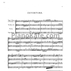 Ноты Георг Гендель - Опера "Партенопа" (HWV 27) - предпросмотр