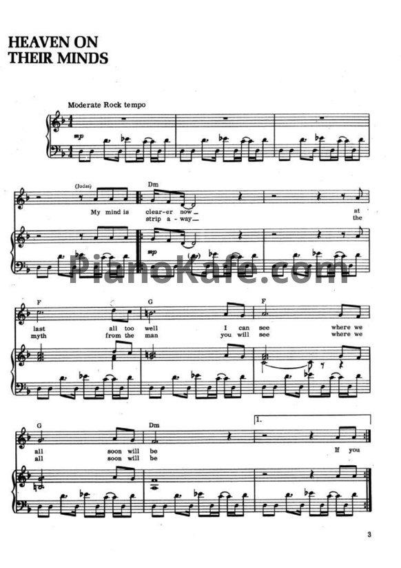 Ноты Tim Rice, Andrew Lloyd Webber - Jesus Christ superstar (Книга нот) - PianoKafe.com