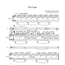 Ноты Ketil Bjornstad, David Darlin - The lake - предпросмотр