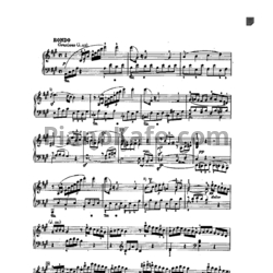 Ноты Людвиг ван Бетховен - Соната фа минор (Op. 2, №4) - предпросмотр