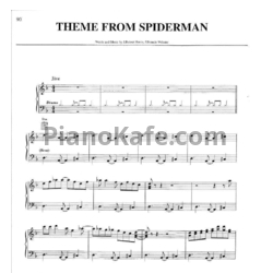 Ноты Michael Buble - Theme from Spiderman - предпросмотр