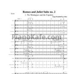 Ноты Сергей Прокофьев - Вторая симфоническая сюита (Op. 64 ter). Партитура - предпросмотр