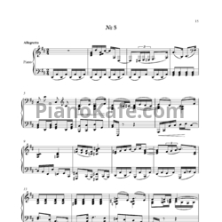 Ноты Владимир Полионный - Прелюдия и фуга №5 - предпросмотр