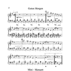 Ноты Манфред Шмитц - Guten Morgen - предпросмотр