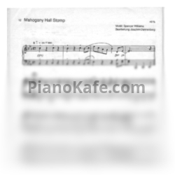 Ноты Louis Armstrong - Mahogany hall stomp - предпросмотр