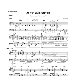 Ноты Joni Mitchell - Let the wind carry me - предпросмотр