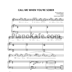 Песня call me when you only. Call me when you're Sober Ноты для фортепиано. Call me when you Sober Ноты. Evanescence Call me when you're Sober Ноты для фортепиано. Evanescence -you Ноты.