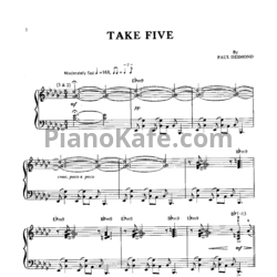 Ноты Tom Roed - Favorite jazz for solo piano (Книга нот) - предпросмотр