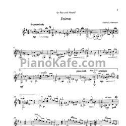 Ноты М. Линнеман - Qiet Waters (13 пьес для гитары соло) - предпросмотр