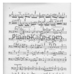 Ноты Юрий Левитин - Соната для контрабаса соло (Соч. 58) - предпросмотр