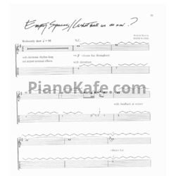 Ноты Pink Floyd - Empty spaces / What shall we do now? (Guitar tabs) - предпросмотр
