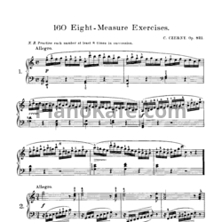 Ноты Карл Черни - предпросмотр